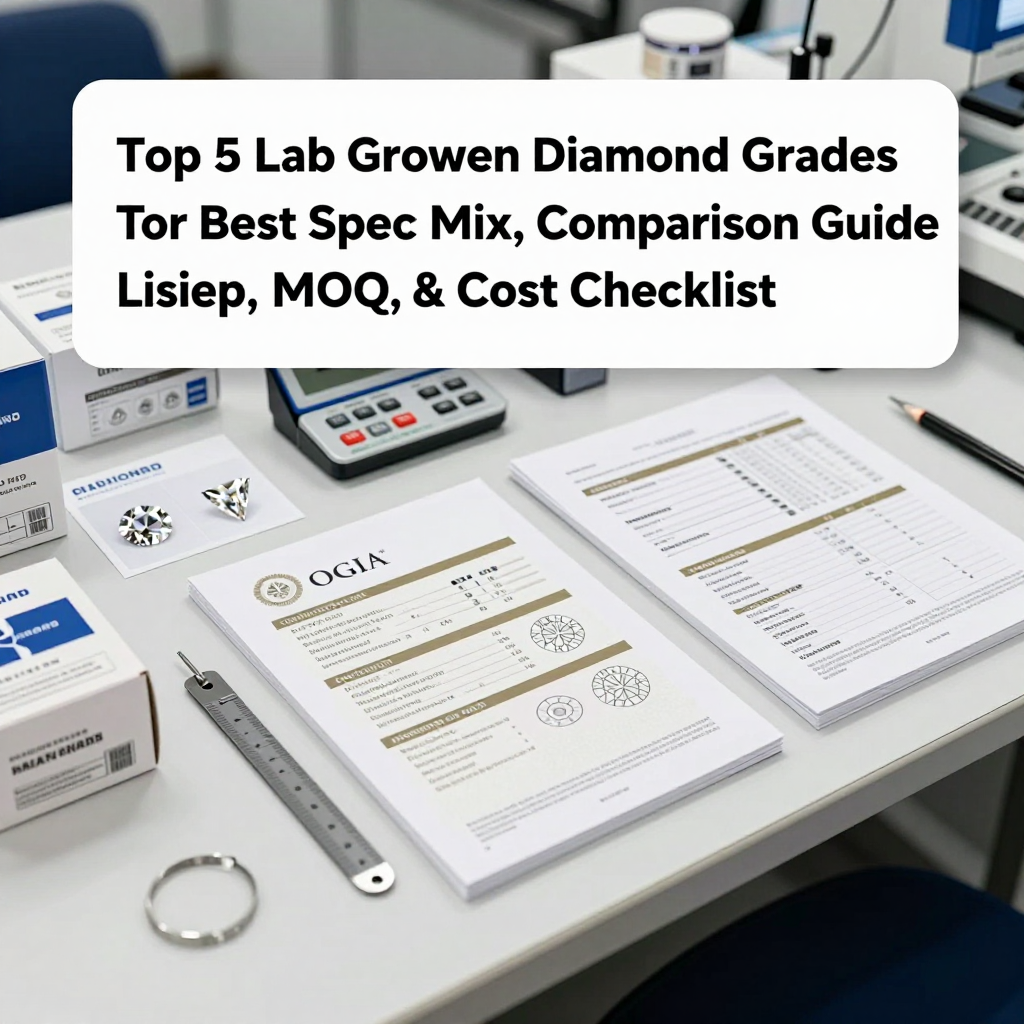 Top 5 Lab Grown Diamond Grades for Wholesale Buyers in 2026: Best Spec Mix, Comparison Guide, MOQ, and Cost Checklist