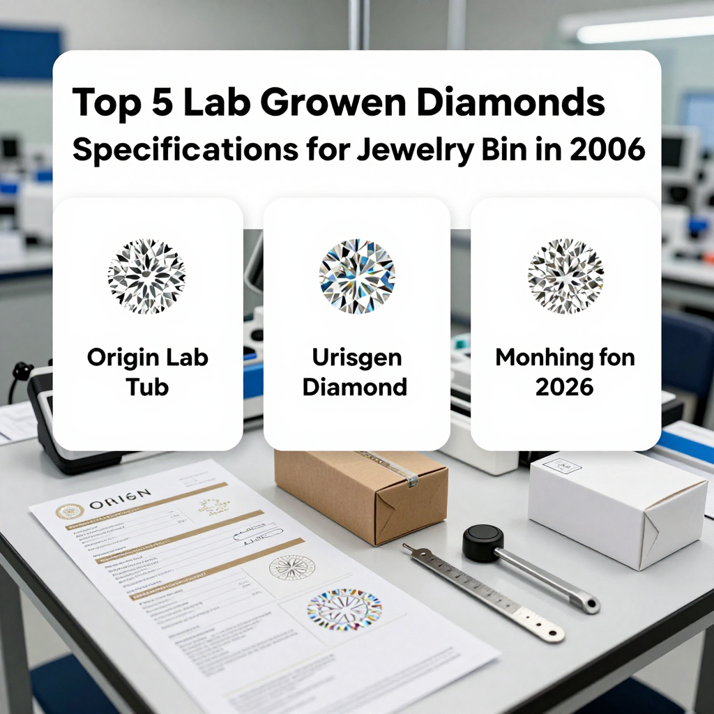 Top 5 Lab Grown Diamond Specifications for Jewelry Brands in 2026